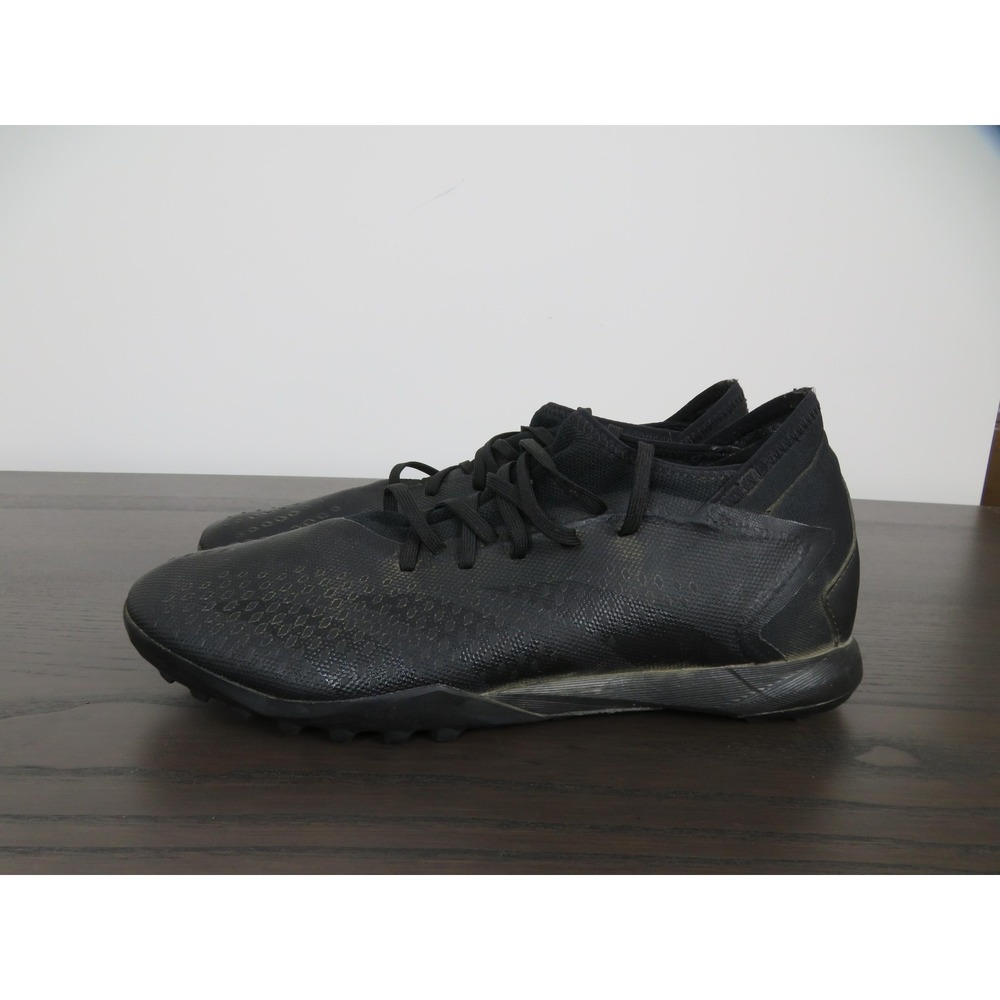 Adidas Predator Accuracy.3 TF Mens 12 Shoes Turf Black Cleats Low Top Sneakers